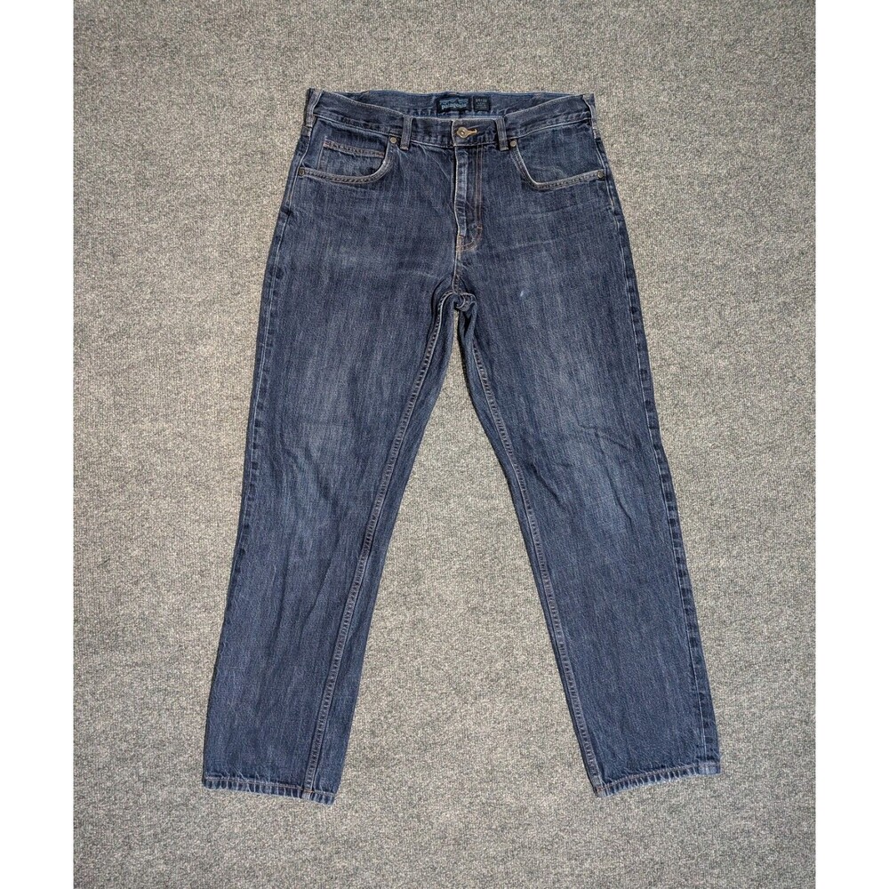 Patagonia Jeans Mens 34x32 Straight Leg Regular Fit Denim Blue